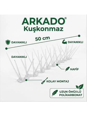 ARKADO KUŞKONMAZ ŞEFFAF 20 ADET 