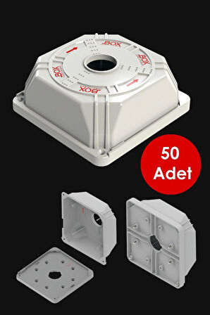50 Adet Kamera Montaj Buatı Ve Alt Kapağı