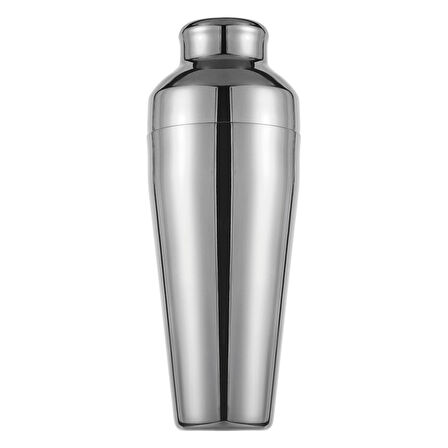 DLEK STORE Fransız Model Çelik Shaker Gümüş Renk 600 ML 1 Adet