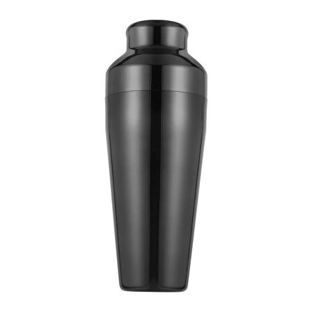 DLEK STORE Fransız Model Çelik Shaker Siyah Renk 600 ML 1 Adet