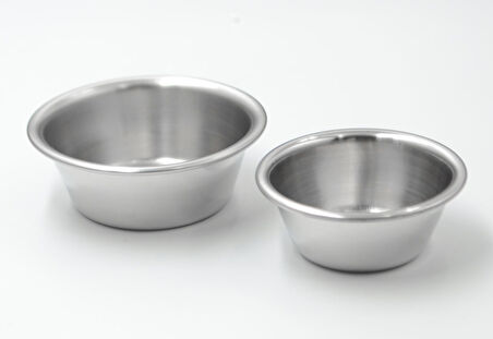 Özbir Çelik Sosluk 6 cm 304 Kalite Paslanmaz Çelik 6 Adet