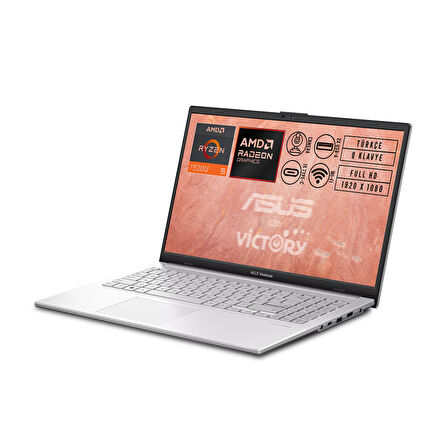 Asus VivoBook Go 15 AMD Ryzen 5 7520U 8GB 2TB SSD 15.6" FHD W11P Notebook E1504FA-NJ115 005