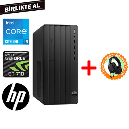 HP Pro 290 G9 i5-13500 16GB 512GB SSD 4 GB GT710 Freedos Masaüstü PC + Gaming Kulaklık 624A6ET 078