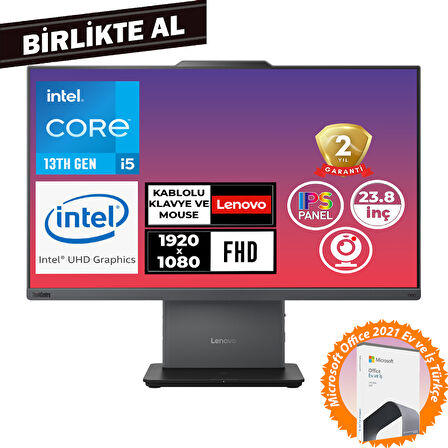 Lenovo ThinkCentre Neo 50A G5 i5-13420H 32GB 512GB SSD 23.8" Fdos + MS Office 12SC002WTR 033