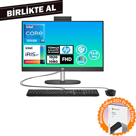 HP ProOne 240 G10 i5-1334U 16GB 512GB SSD 23.8" FHD Freedos All In One PC + MS Office B70VFAT 041