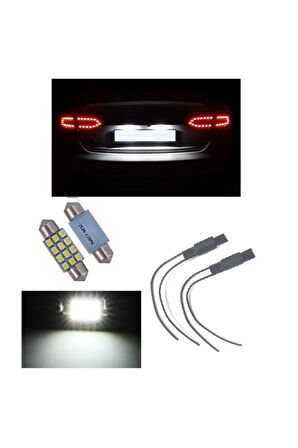 Audi A4 (2002-2012) Led Plaka Aydınlatma Ampul Seti