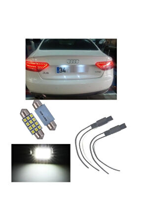 Audi A5 (2008-2012) Led Plaka Aydınlatma Ampul Seti