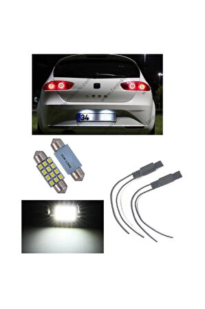 Seat Leon Mk2 Led Plaka Lambası Ampul Seti