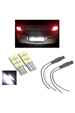 Opel Astra H Led Plaka Aydınlatma Seti