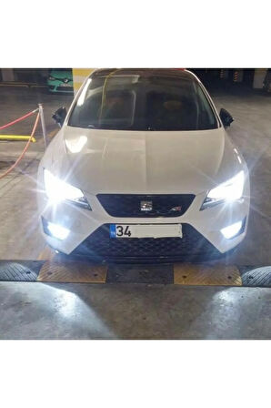 Seat Leon Mk3 Uyumlu Led Xenon Sis Farı Ampulü H8 Duo