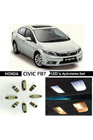 Honda Civic Fb7 Led Iç Aydınlatma Seti (2013-2017)