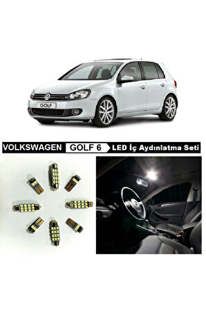 Vw Golf 6 Led Iç Aydınlatma Ampul Seti