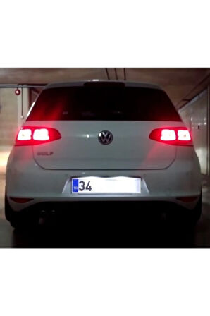 Vw Golf 7 Beyaz Led Plaka Lambası Seti