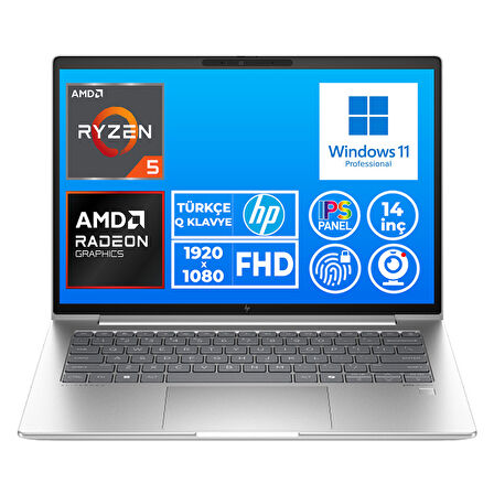 HP EliteBook 645 G9 Ryzen 5 Pro 5675U 16GB 1TB SSD 14" FHD W11P Taşınabilir Bilgisayar 5Y3J0EA 005