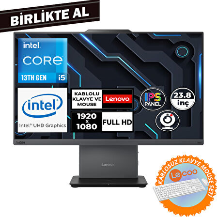 Lenovo ThinkCentre Neo 50A G5 i5-13420H 16GB 256GB SSD 23.8"Fdos AIO+Klavye-Mouse Set 12SC000MTR 040
