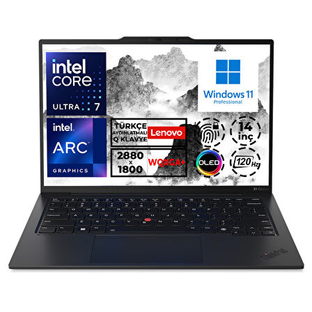 Lenovo ThinkPad X1 Carbon G12 Ultra 7 155H 32GB 1TB SSD 14" WQXGA+ W11P Notebook 21KC00SGTX