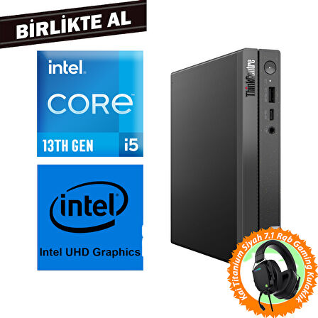 Lenovo ThinkCentre Neo 50Q G4 i5-13420H 64GB 1TB SSD Fdos Mini Pc + Gaming Kulaklık 12LMS4XCTX 029