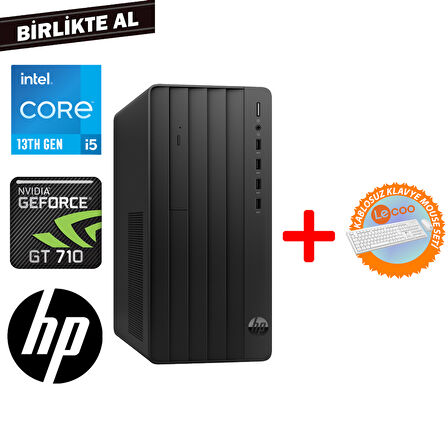 HP Pro 290 G9 i5-13500 32GB 1TB SSD 4 GB GT710 Freedos Masaüstü PC+Kablosuz Klavye Mouse 624A6ET 079