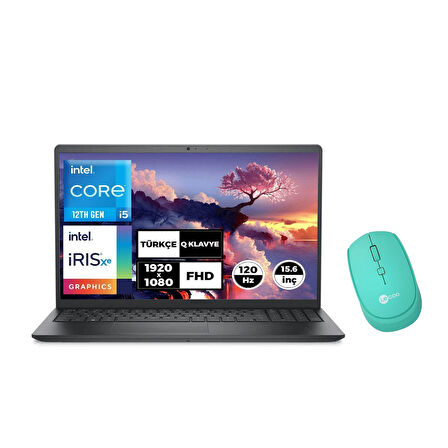DELL VOSTRO 3520 i5-1235U 16GB 512GB SSD UBUNTU 15.6" FHD Laptop + Mouse N1611PVNB3520U 035