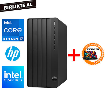 HP Pro Tower 290 G9 i7-13700 32GB 1TB SSD Freedos + 15.6" Monitör B6JC5ES 026