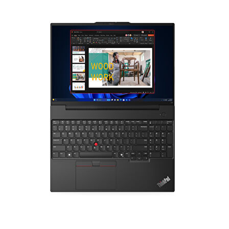 Lenovo ThinkPad E16 Gen 2 Ultra 5 125U 32GB 512GB SSD 16" WUXGA Freedos Notebook 21MA003MTX 001