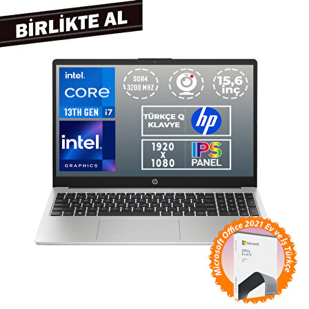 HP 250 G10 i7-1355U 32GB 1TB SSD 15.6" FHD Freedos + MS Office B2PH1ES 041