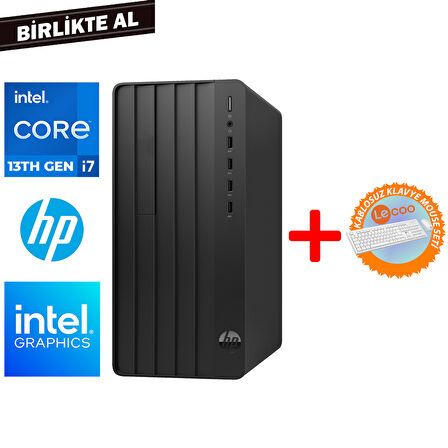 HP Pro Tower 290 G9 i7-13700 32GB 1TB SSD Freedos + Kablosuz Klavye Mouse B6JC5ES 032