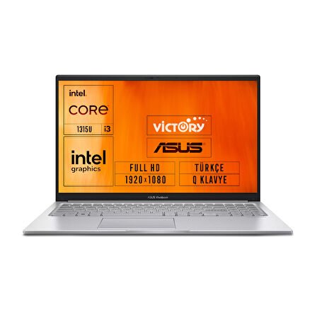 Asus Vivobook 15 i3-1315U 24GB 512GB SSD 15.6" FHD W11P Taşınabilir Bilgisayar X1504VA-NJ2379 013