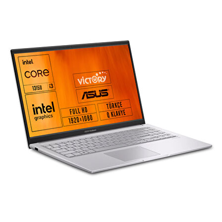 Asus Vivobook 15 i3-1315U 24GB 512GB SSD 15.6" FHD W11P Taşınabilir Bilgisayar X1504VA-NJ2379 013