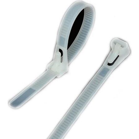 Açılabilir Kablo Bağı 20 cm 100 adet