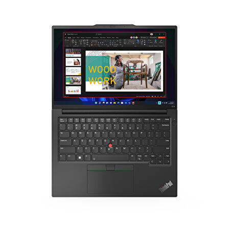 Lenovo ThinkPad E14 G5 i7-1355U 16GB 512GB SSD 2 GB MX550 14" Wuxga Fdos Laptop 21JK0095TX