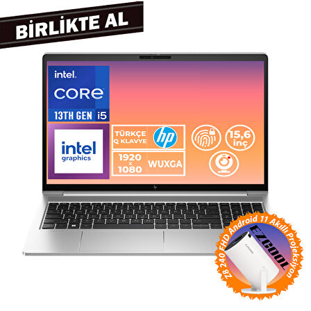 HP EliteBook 650 G10 i5-1335U 32GB 1TB SSD 15.6" FHD W11P + Projeksiyon B2PK5ES 045