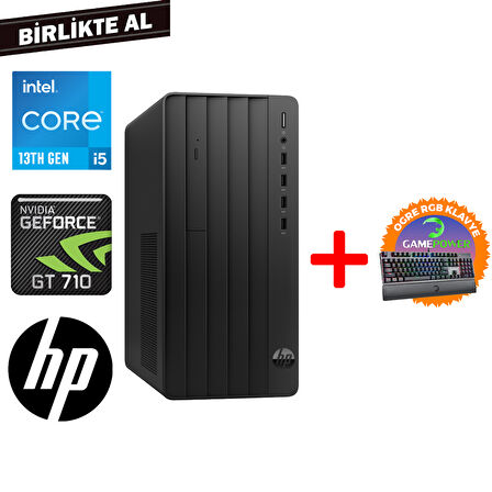 HP Pro 290 G9 i5-13500 16GB 512GB SSD 4 GB GT710 W11P Masaüstü PC + Gaming Klavye 624A6ET 085