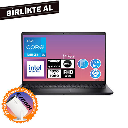Dell Vostro 3530 i5-1334U 32GB 1TB SSD 15.6" FHD W11P + Projeksiyon N3404PVNB3530U 033