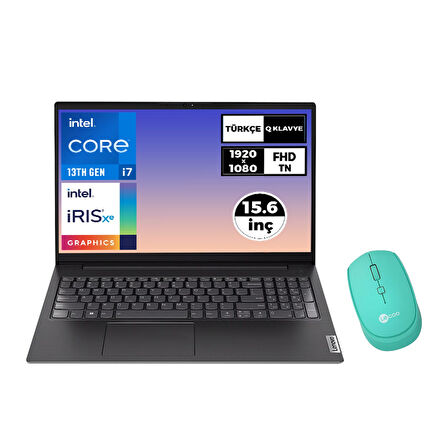 Lenovo V15 Gen 4 i7-1355U 16GB 512GB SSD 15.6" FHD Freedos Laptop + Mouse 83A100GPTR 001