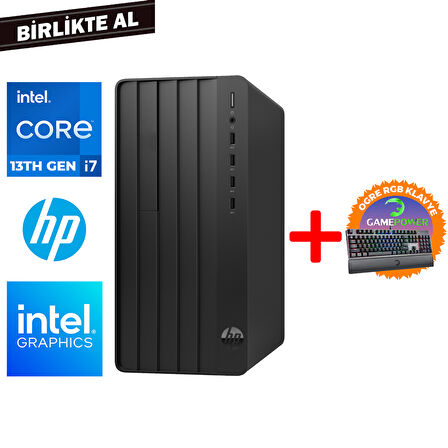 HP Pro Tower 290 G9 i7-13700 32GB 1TB SSD Freedos + Gaming Klavye B6JC5ES 028