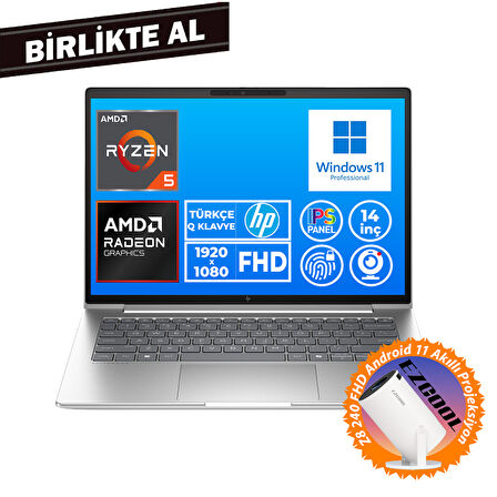 HP EliteBook 645 G9 Ryzen 5 Pro 5675U 32GB 1TB SSD 14" FHD W11P + Projeksiyon 5Y3J0EA 025