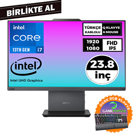 Lenovo ThinkCentre Neo 50a i7-13620H 16GB 1TB SSD 23.8" W11P AIO+Gaming Klavye 12SC000KTR 058