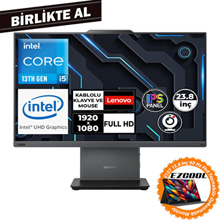 Lenovo ThinkCentre Neo 50A G5 i5-13420H 16GB 512GB SSD 23.8" W11P AIO + 15.6" Touch Monitör 12SC000MTR 053