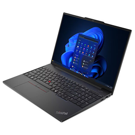 Lenovo ThinkPad E16 Gen 2 Ultra 7 155H 64GB 2TB SSD 16" WUXGA W11P Dizüstü Bilgisayar 21MA008XTX 020