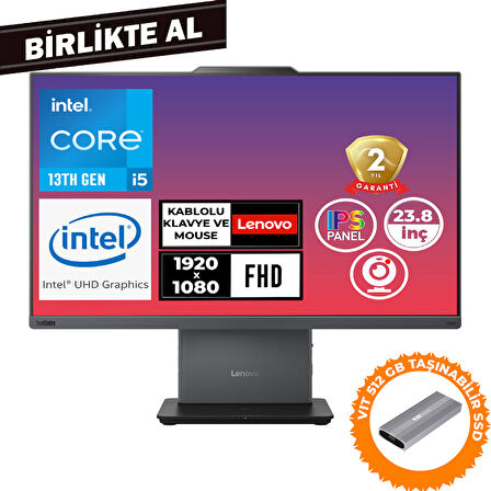 Lenovo ThinkCentre Neo 50A G5 i5-13420H 16GB 512GB SSD 23.8" Fdos + VIT 512 GB 12SC002WTR 029