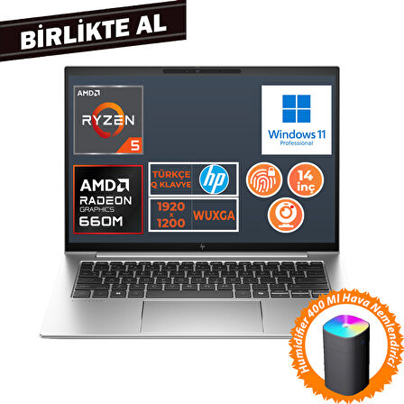 HP EliteBook 845 G9 Ryzen 5 6600U 32GB 1TB SSD 14" WUXGA W11P + Hava Nemlendirici 5Z6L9EA 030
