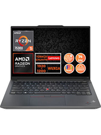 Lenovo ThinkPad E14 Gen 5 Ryzen 5 7530U 40GB 2TB SSD 14" WUXGA W11P Notebook 21JR0035TX 016