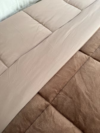 Kupon Lüx Wellsoft Çift Taraflı Yorgan - Çift Kişilik