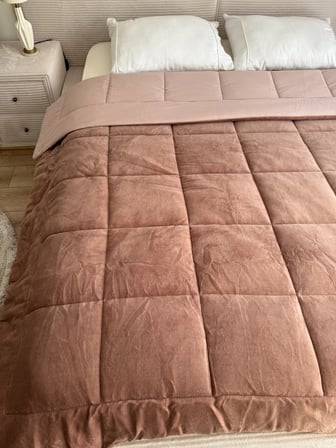 Kupon Lüx Wellsoft Çift Taraflı Yorgan - Çift Kişilik