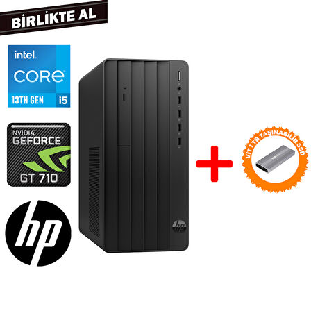 HP Pro 290 G9 i5-13500 8GB 512GB SSD 4 GB GT710 W11P Masaüstü PC + VIT 1 TB SSD 624A6ET 083