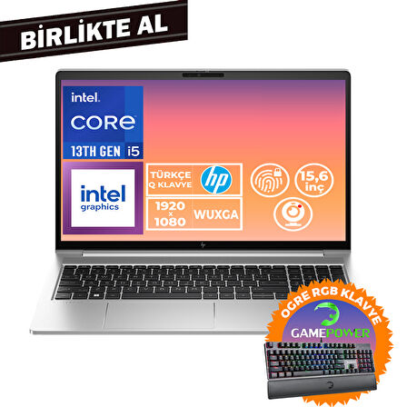 HP EliteBook 650 G10 i5-1335U 32GB 1TB SSD 15.6" FHD W11P + Gaming Klavye B2PK5ES 046