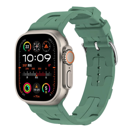 Gpack Apple Watch 10 46mm Kordon Katman Görünüm Spor Silikon KRD92