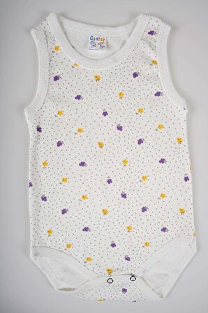 YENİ SEZON ASKILI DESENLİ BEBEK PAMUK ÇITÇITLI BADİ ZIBIN