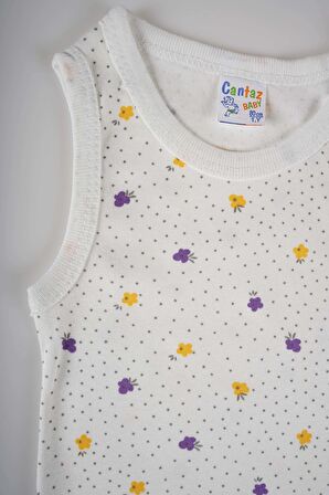 YENİ SEZON ASKILI DESENLİ BEBEK PAMUK ÇITÇITLI BADİ ZIBIN